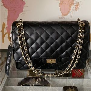 Fashion Drug Large Quilted Chain Bag